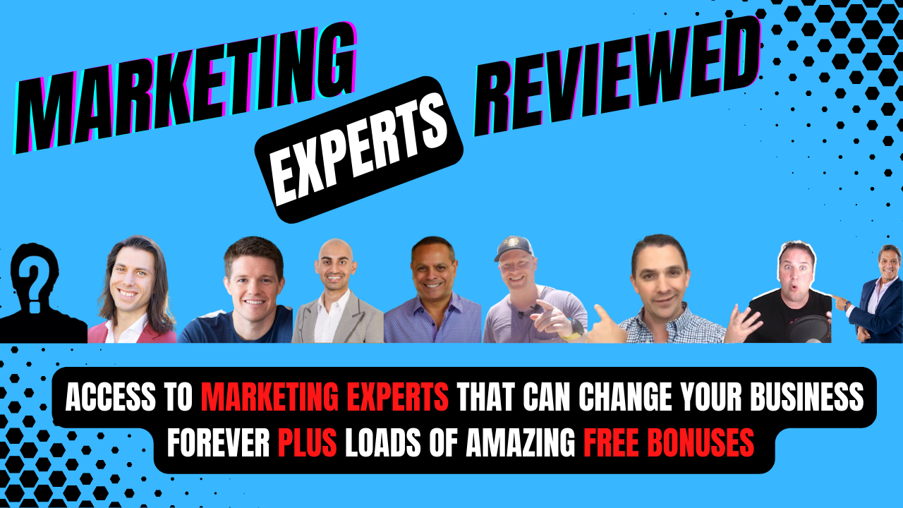 Marketing Experts | Learn From The Best